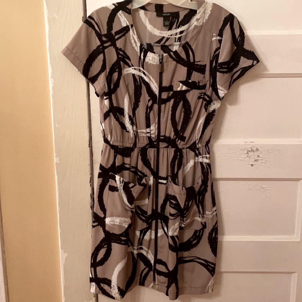 Alfani zipper dress